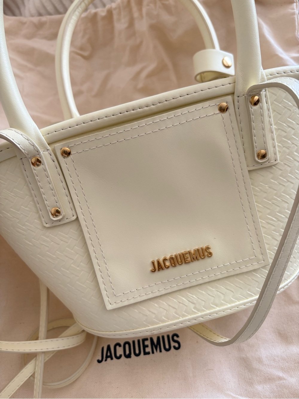 Jacquemus Le Petit Panier Soli Cuir tote